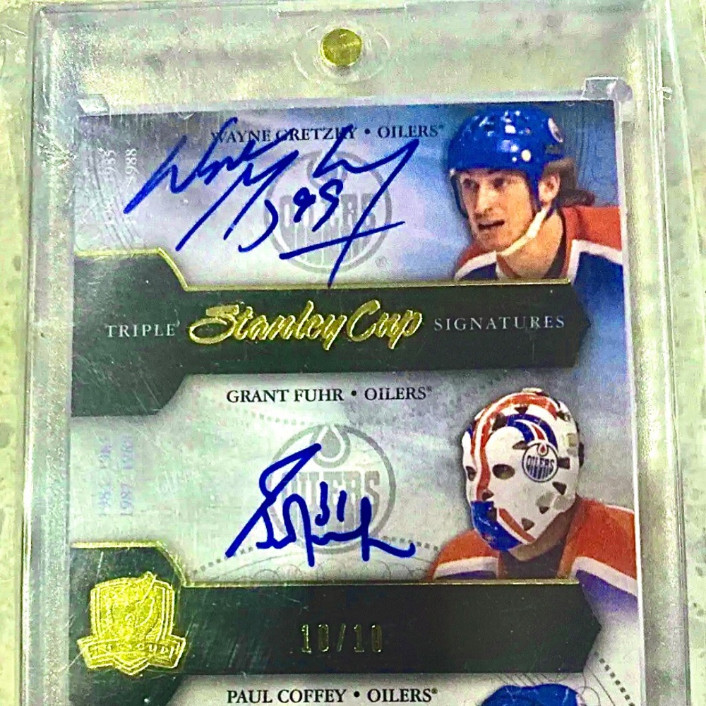 3 AUTOGRAPHED HOCKEY CARDS! ALWAYS MORE VALUE THEN YOU PAY🔥🤝